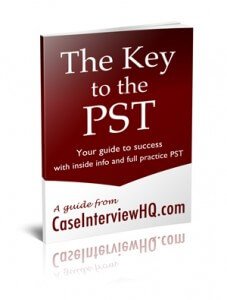 McKinsey PST Problem Solving Test practice book